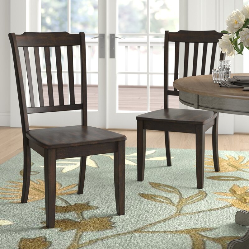 Three Posts™ Florissant Solid Wood Dining Chair & Reviews Wayfair